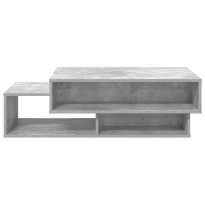 vidaXL Couchtisch Beton Grau 105 x 50 x 32,5 cm Holzwerkstoff