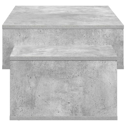 vidaXL Couchtisch Beton Grau 105 x 50 x 32,5 cm Holzwerkstoff