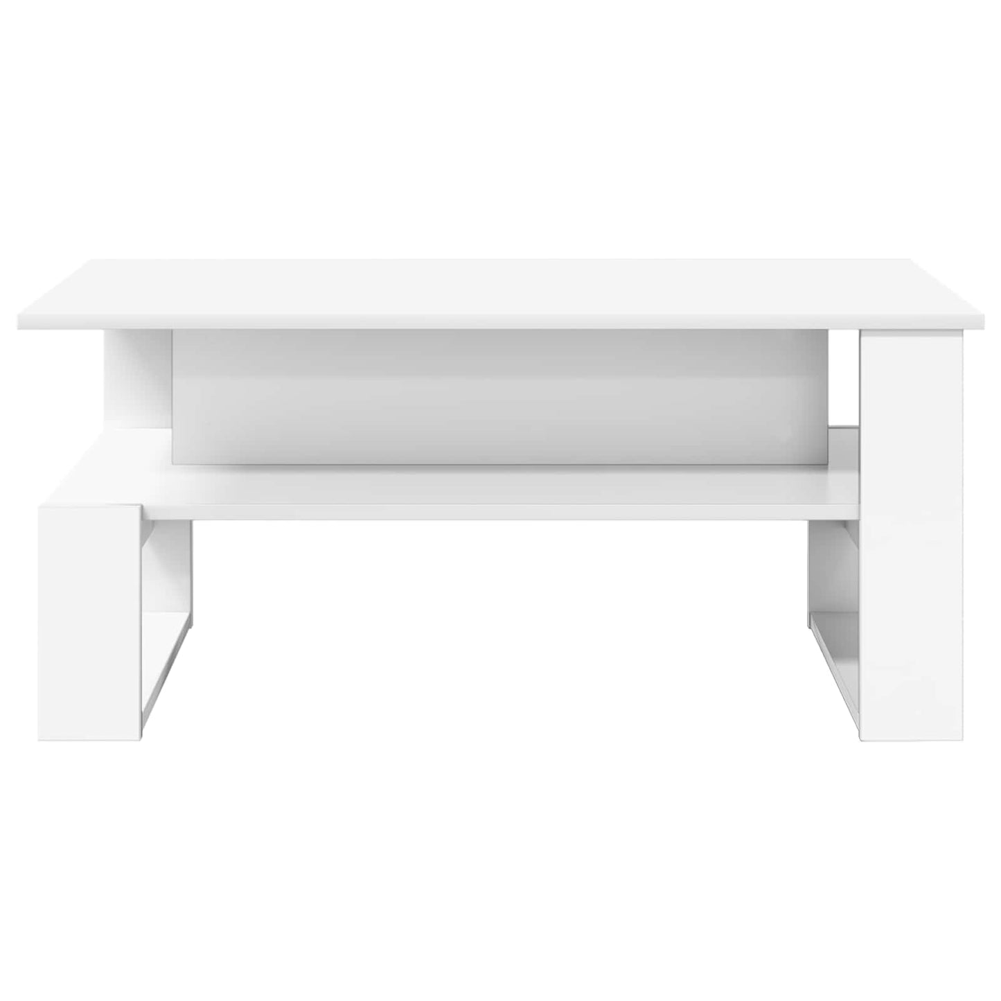 vidaXL Couchtisch Weiß 90 x 50 x 40 cm Holzwerkstoff