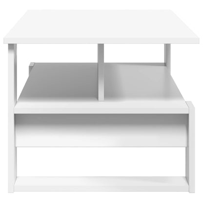 vidaXL Couchtisch Weiß 90 x 50 x 40 cm Holzwerkstoff