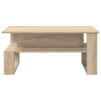 vidaXL Couchtisch Sonoma-Eiche 90 x 50 x 40 cm Holzwerkstoff