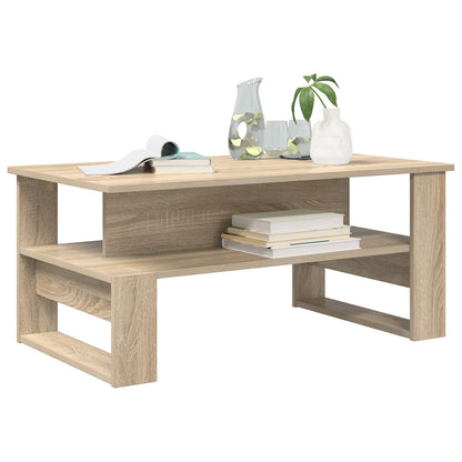 vidaXL Couchtisch Sonoma-Eiche 90 x 50 x 40 cm Holzwerkstoff
