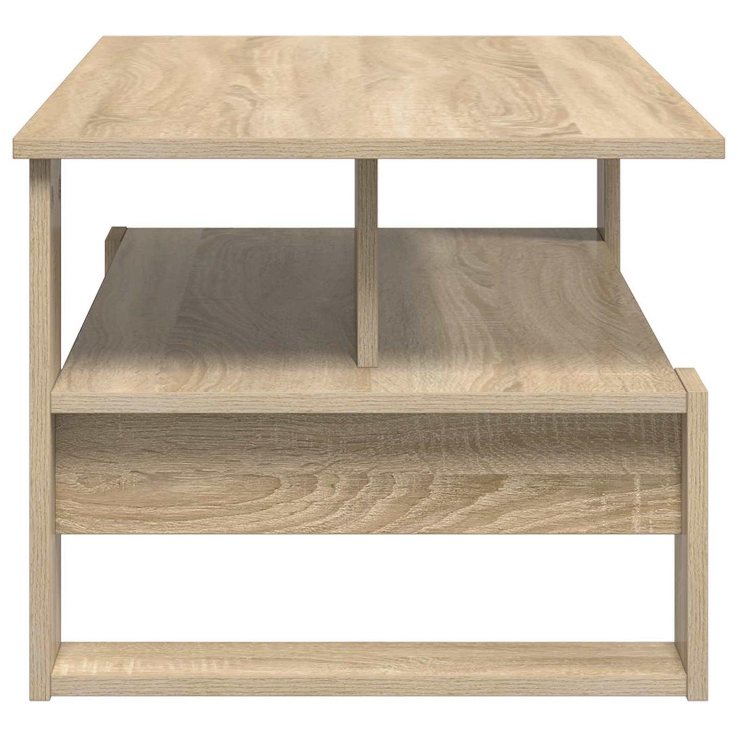 vidaXL Couchtisch Sonoma-Eiche 90 x 50 x 40 cm Holzwerkstoff