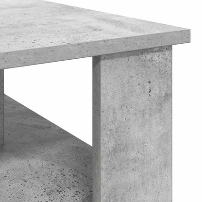 Couchtisch Beton Grau 90 x 50 x 40 cm Holzwerkstoff