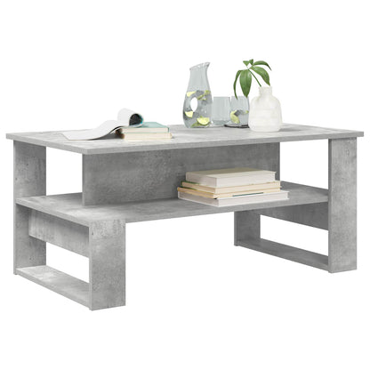 Couchtisch Beton Grau 90 x 50 x 40 cm Holzwerkstoff