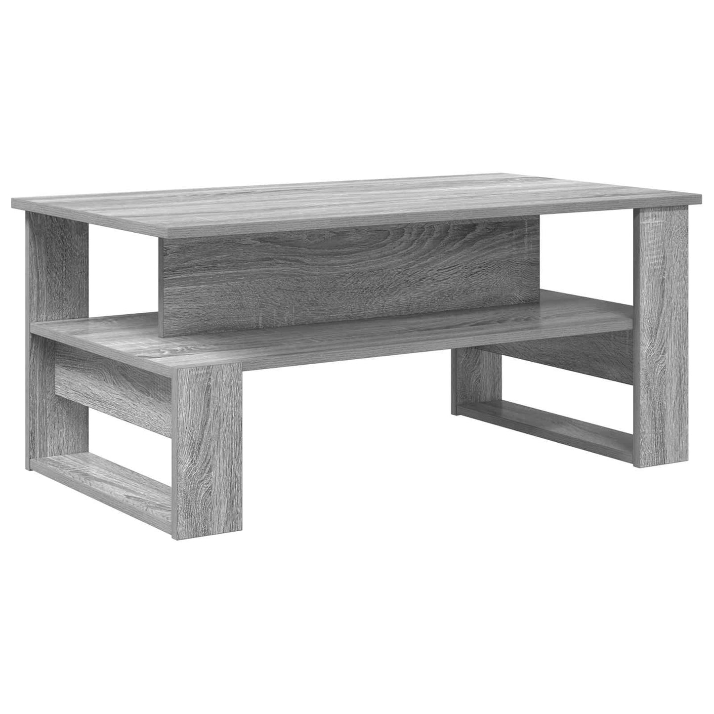 vidaXL Couchtisch Graues Sonoma 90 x 50 x 40 cm Holzwerkstoff