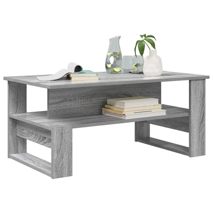 vidaXL Couchtisch Graues Sonoma 90 x 50 x 40 cm Holzwerkstoff