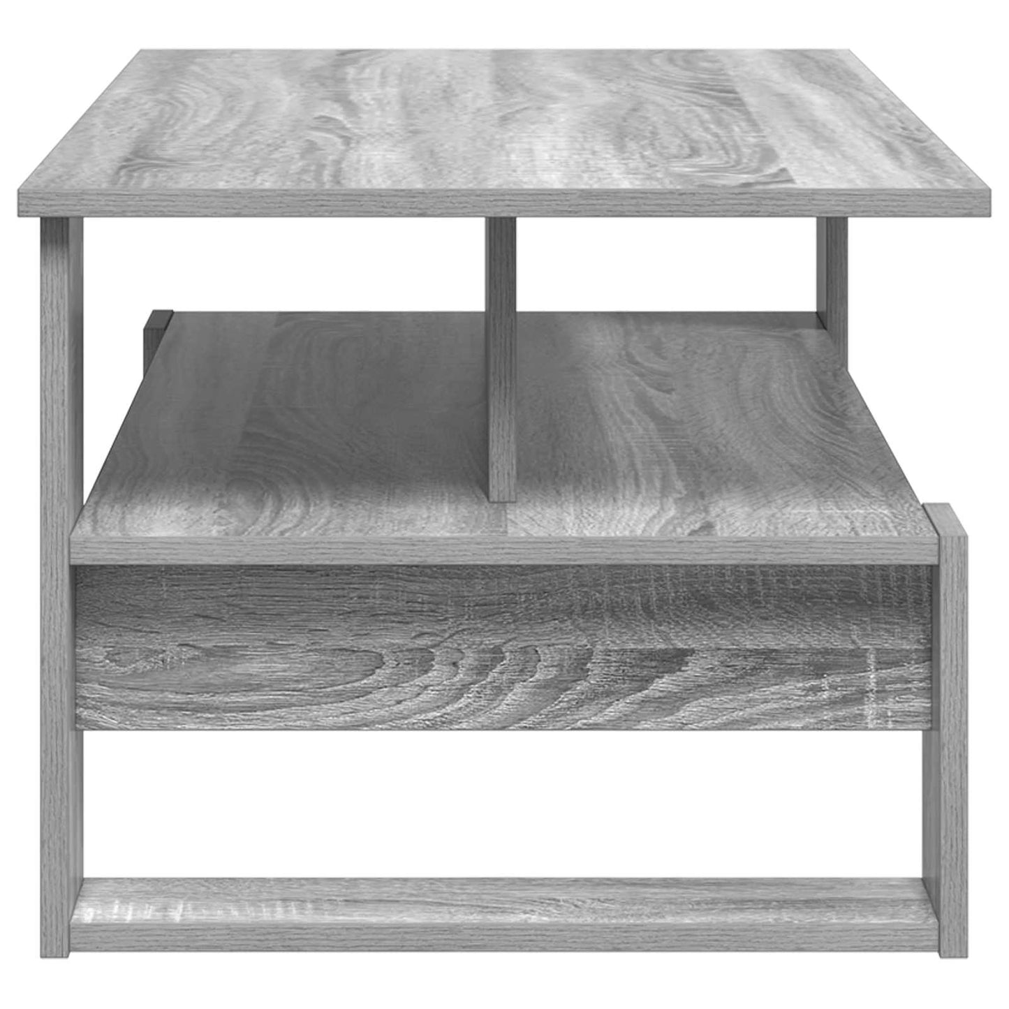 vidaXL Couchtisch Graues Sonoma 90 x 50 x 40 cm Holzwerkstoff