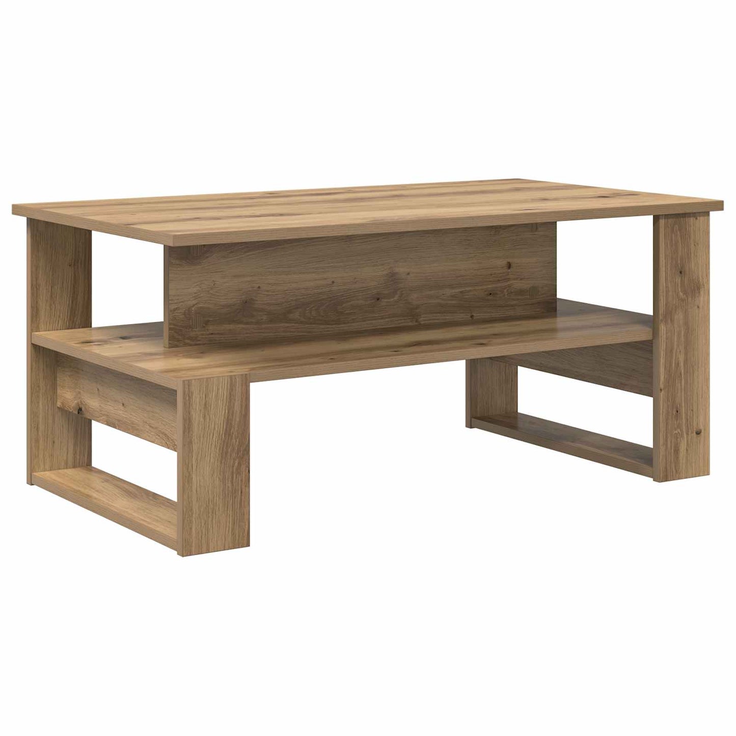 Couchtisch Artisan-Eiche 90 x 50 x 40 cm Holzwerkstoff