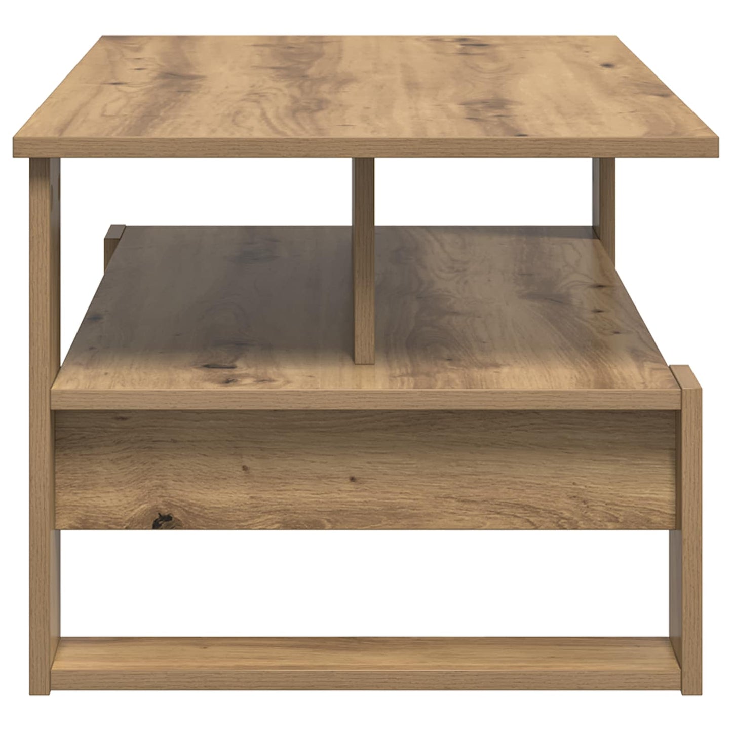 Couchtisch Artisan-Eiche 90 x 50 x 40 cm Holzwerkstoff