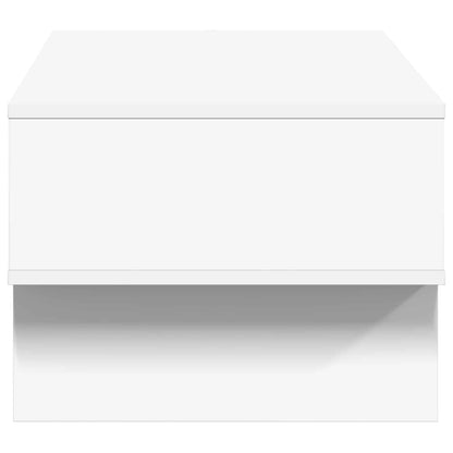 Couchtisch Weiß 80 x 46 x 35 cm Holzwerkstoff