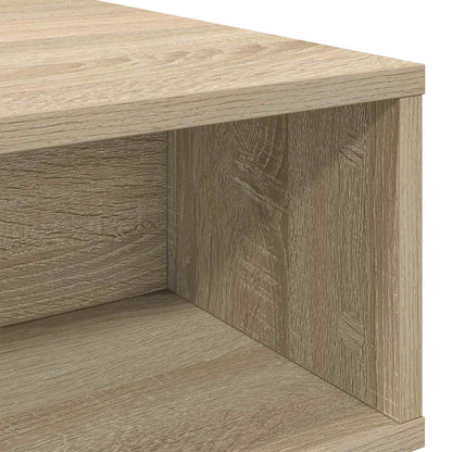 vidaXL Couchtisch Sonoma-Eiche 80 x 46 x 35 cm Holzwerkstoff