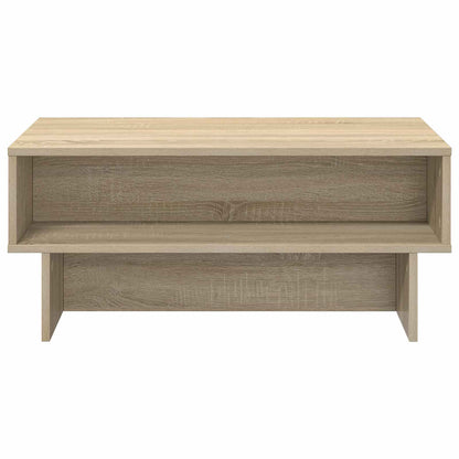 vidaXL Couchtisch Sonoma-Eiche 80 x 46 x 35 cm Holzwerkstoff