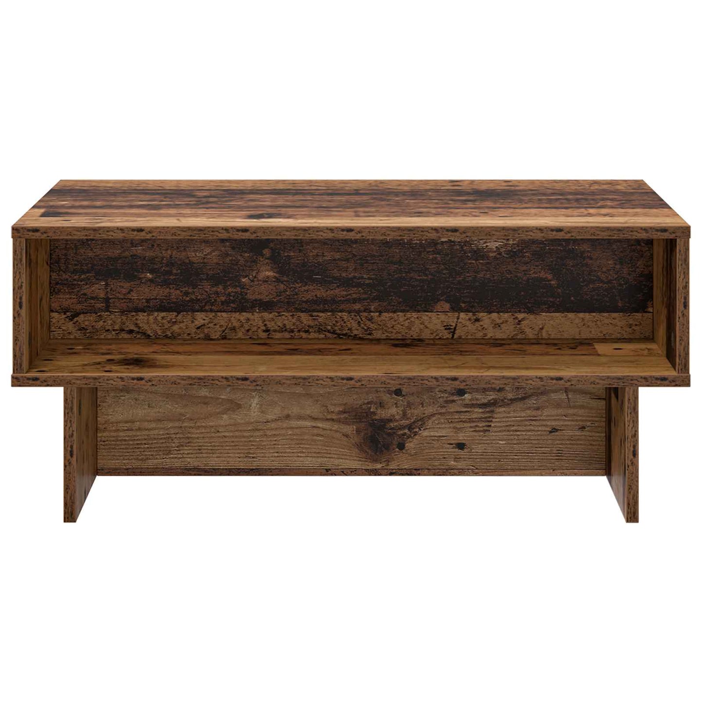 vidaXL Couchtisch Altholz 80 x 46 x 35 cm Holzwerkstoff
