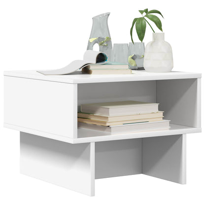 Couchtisch Weiß 48 x 46 x 35 cm Holzwerkstoff