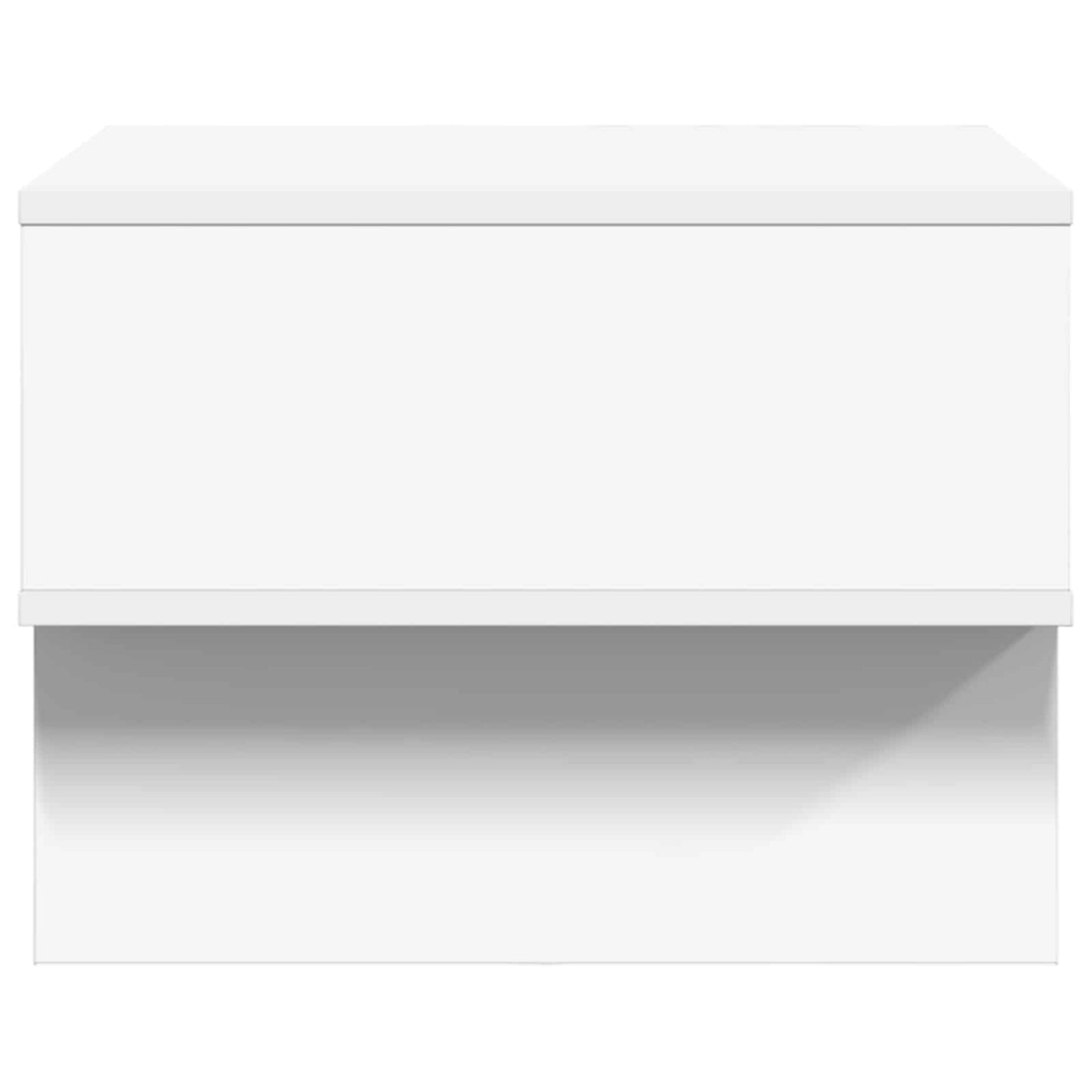 Couchtisch Weiß 48 x 46 x 35 cm Holzwerkstoff