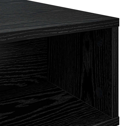 vidaXL Couchtisch Schwarz Eichen-Optik 48 x 46 x 35 cm Holzwerkstoff