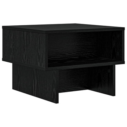 vidaXL Couchtisch Schwarz Eichen-Optik 48 x 46 x 35 cm Holzwerkstoff