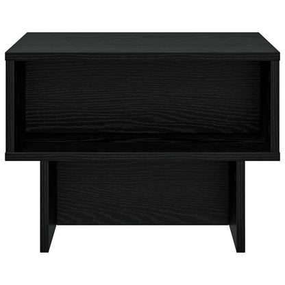 vidaXL Couchtisch Schwarz Eichen-Optik 48 x 46 x 35 cm Holzwerkstoff