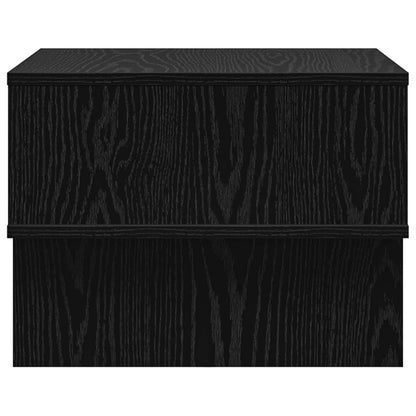 vidaXL Couchtisch Schwarz Eichen-Optik 48 x 46 x 35 cm Holzwerkstoff