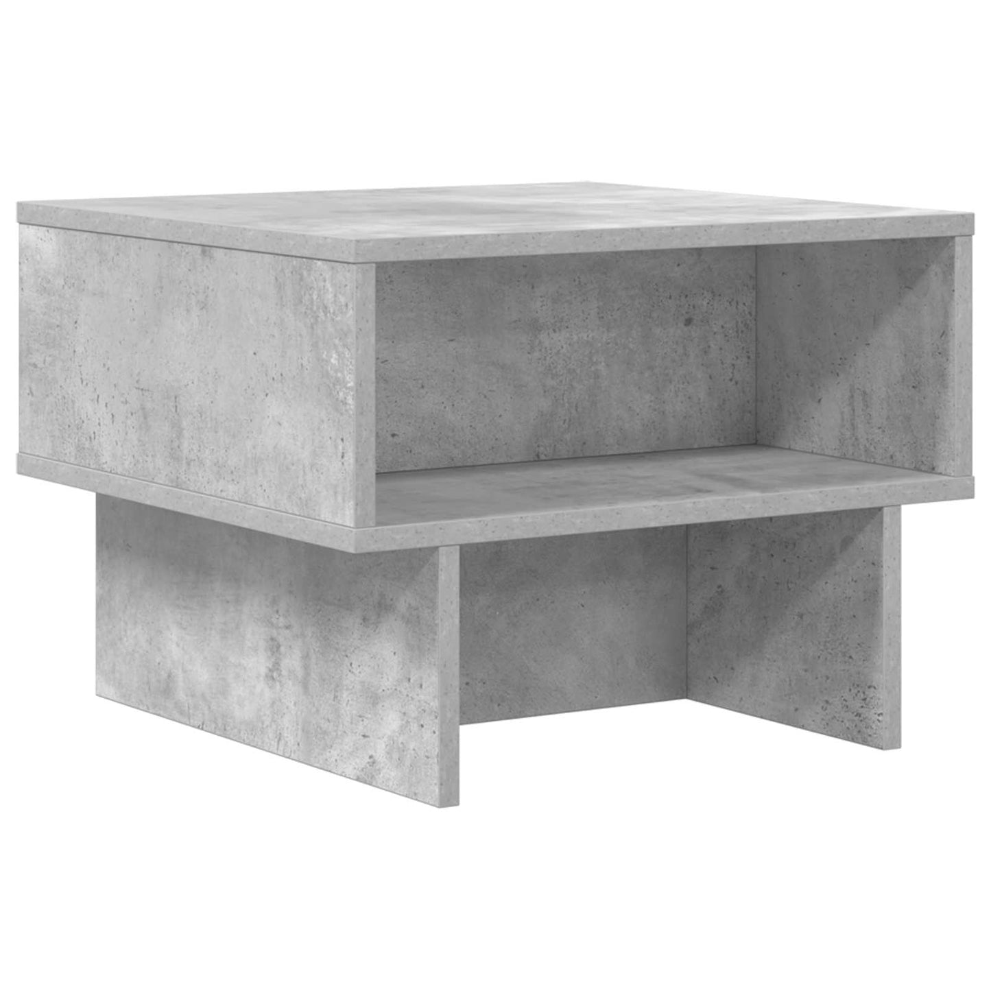 Couchtisch Beton Grau 48 x 46 x 35 cm Holzwerkstoff