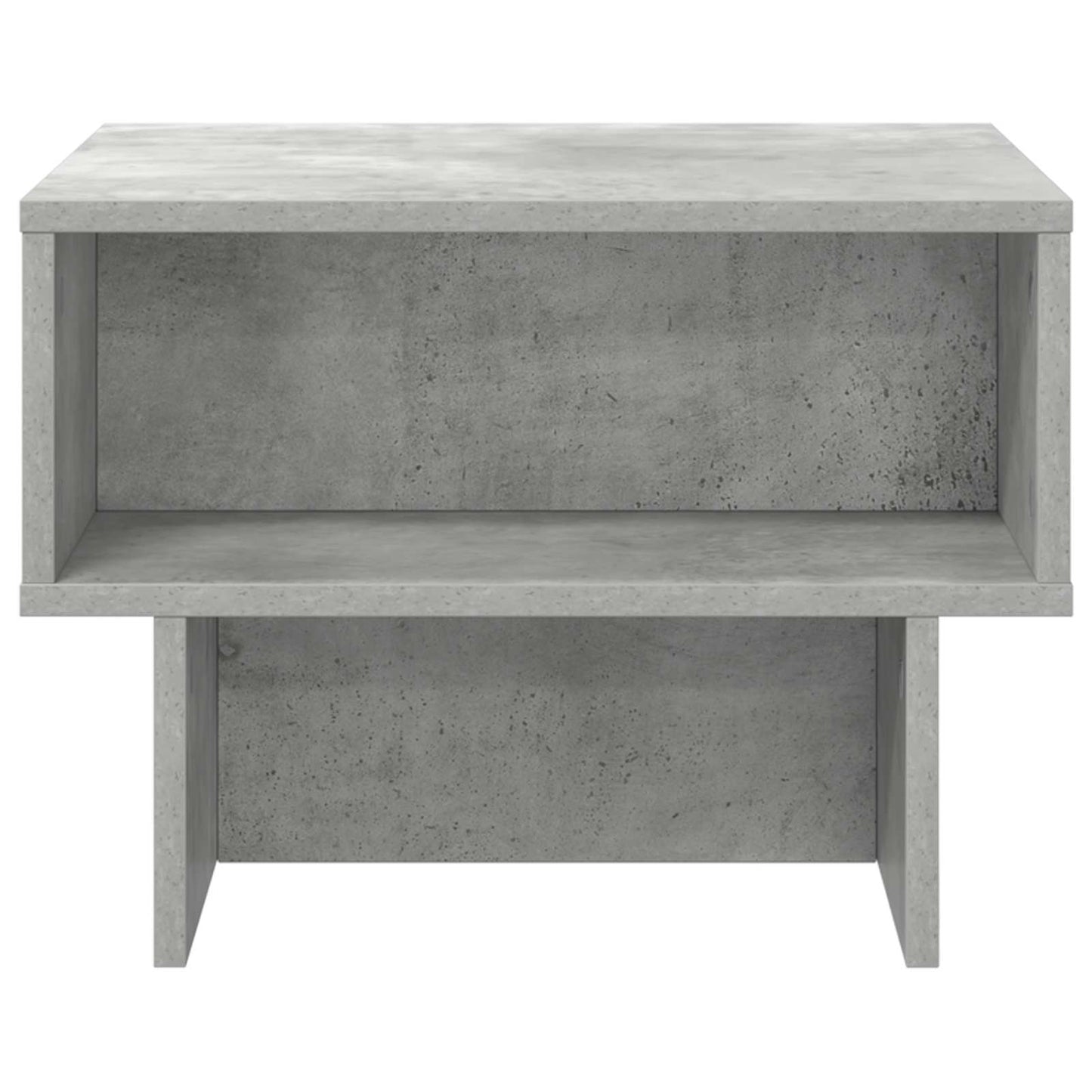 Couchtisch Beton Grau 48 x 46 x 35 cm Holzwerkstoff
