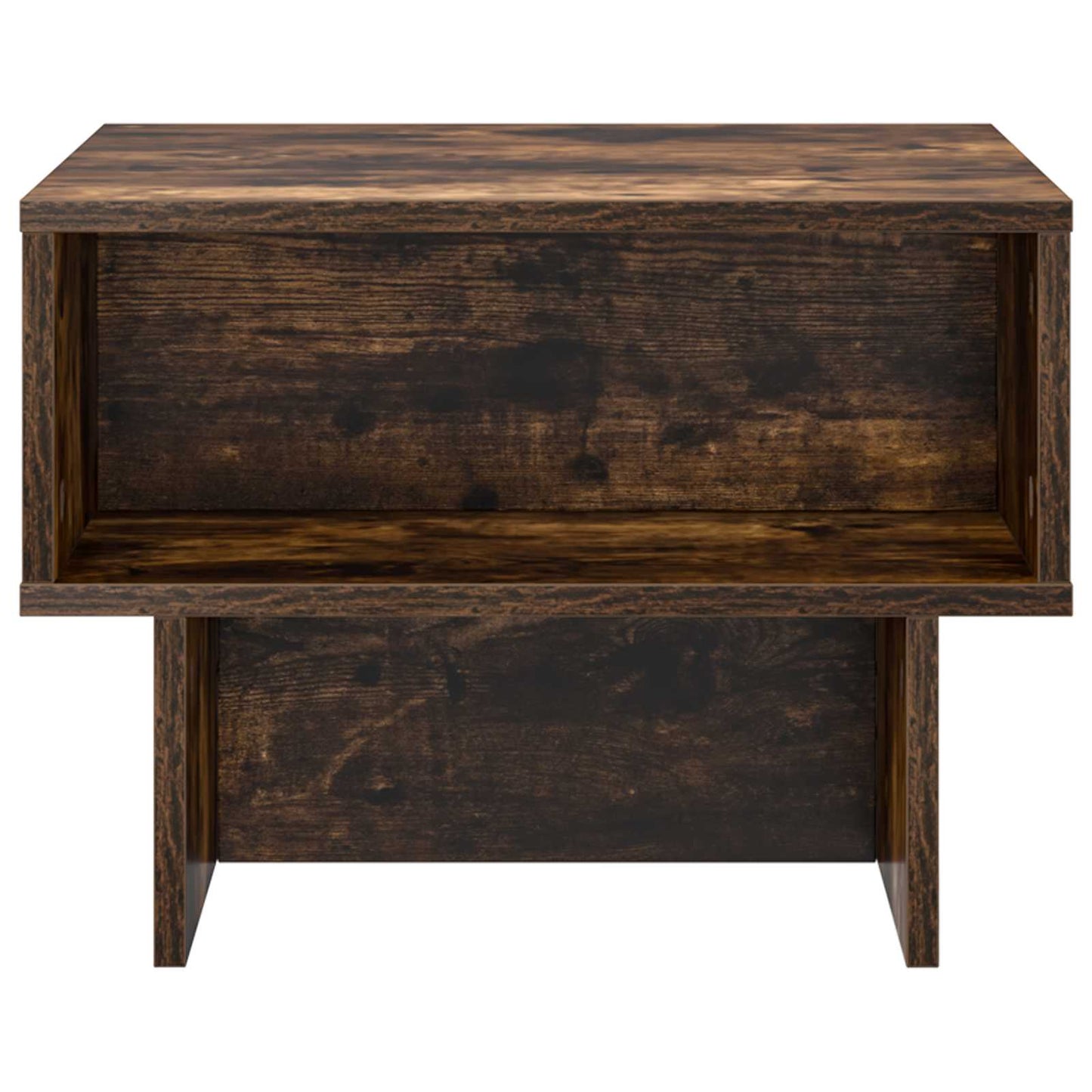 vidaXL Couchtisch Geräucherte Eiche 48 x 46 x 35 cm Holzwerkstoff
