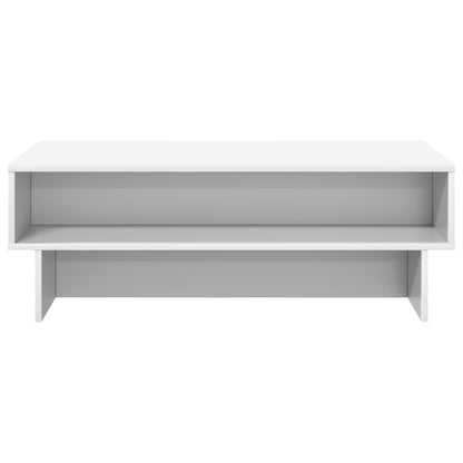 vidaXL Couchtisch Weiß 100 x 46 x 35 cm Holzwerkstoff