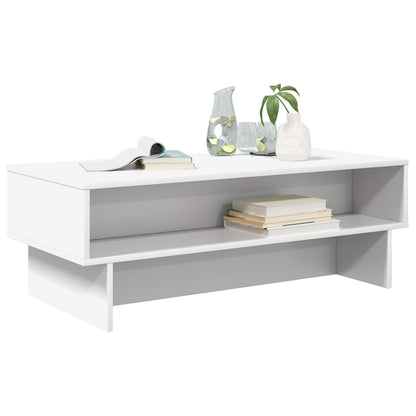 vidaXL Couchtisch Weiß 100 x 46 x 35 cm Holzwerkstoff