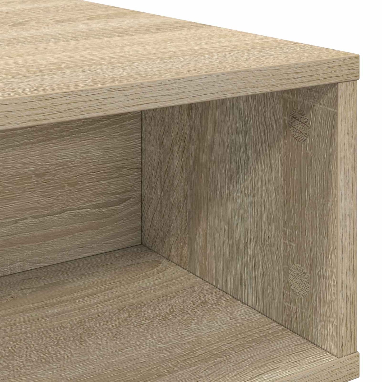 vidaXL Couchtisch Sonoma-Eiche 100 x 46 x 35 cm Holzwerkstoff