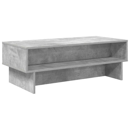 Couchtisch Beton Grau 100 x 46 x 35 cm Holzwerkstoff