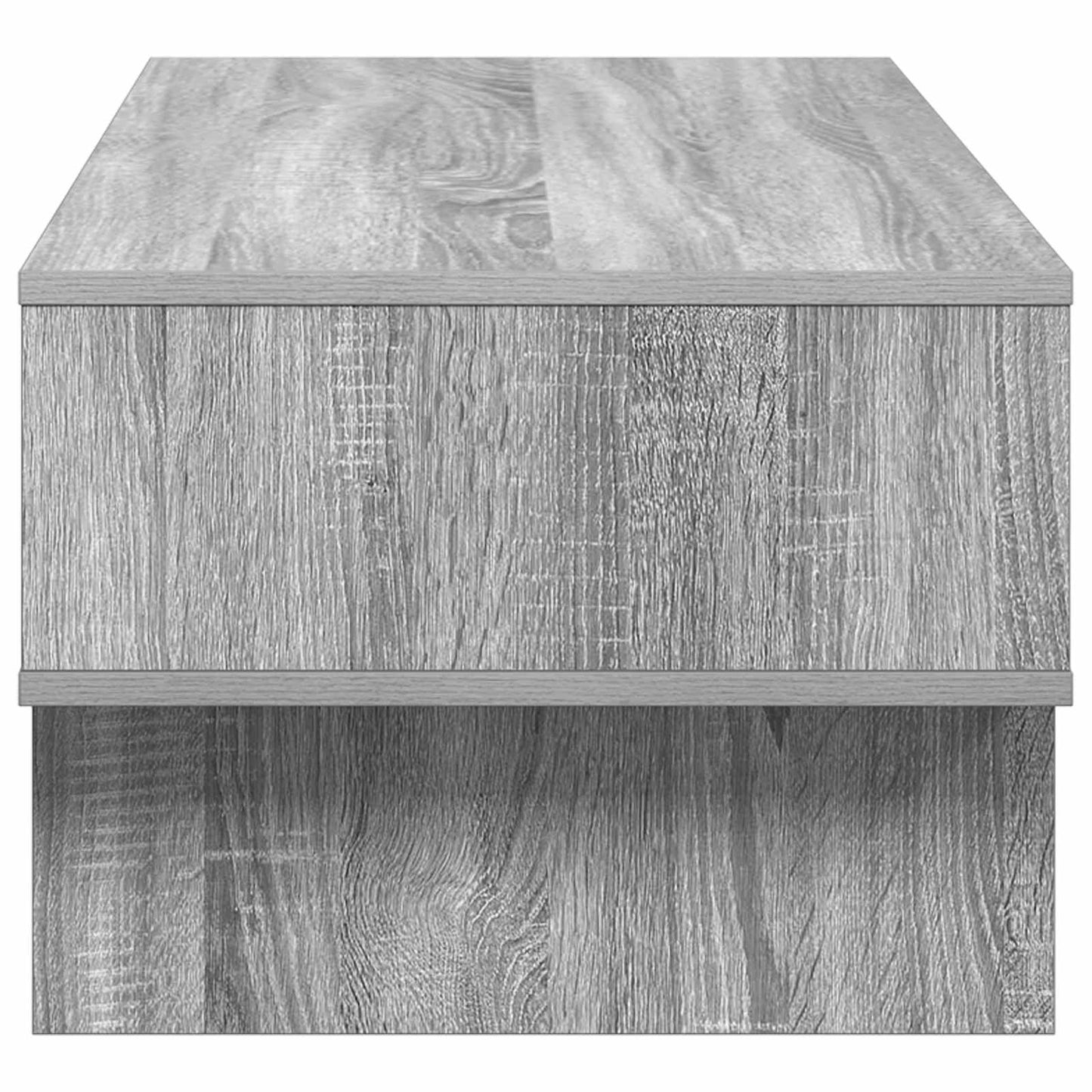 vidaXL Couchtisch Graues Sonoma 100 x 46 x 35 cm Holzwerkstoff