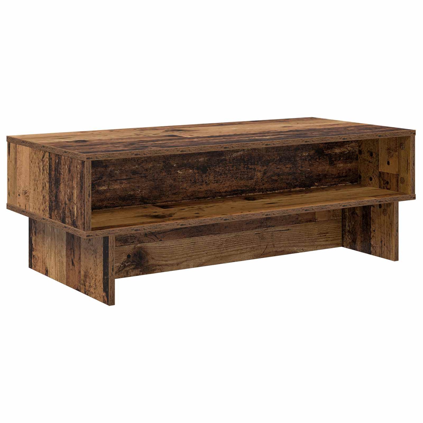 vidaXL Couchtisch Altholz 100 x 46 x 35 cm Holzwerkstoff