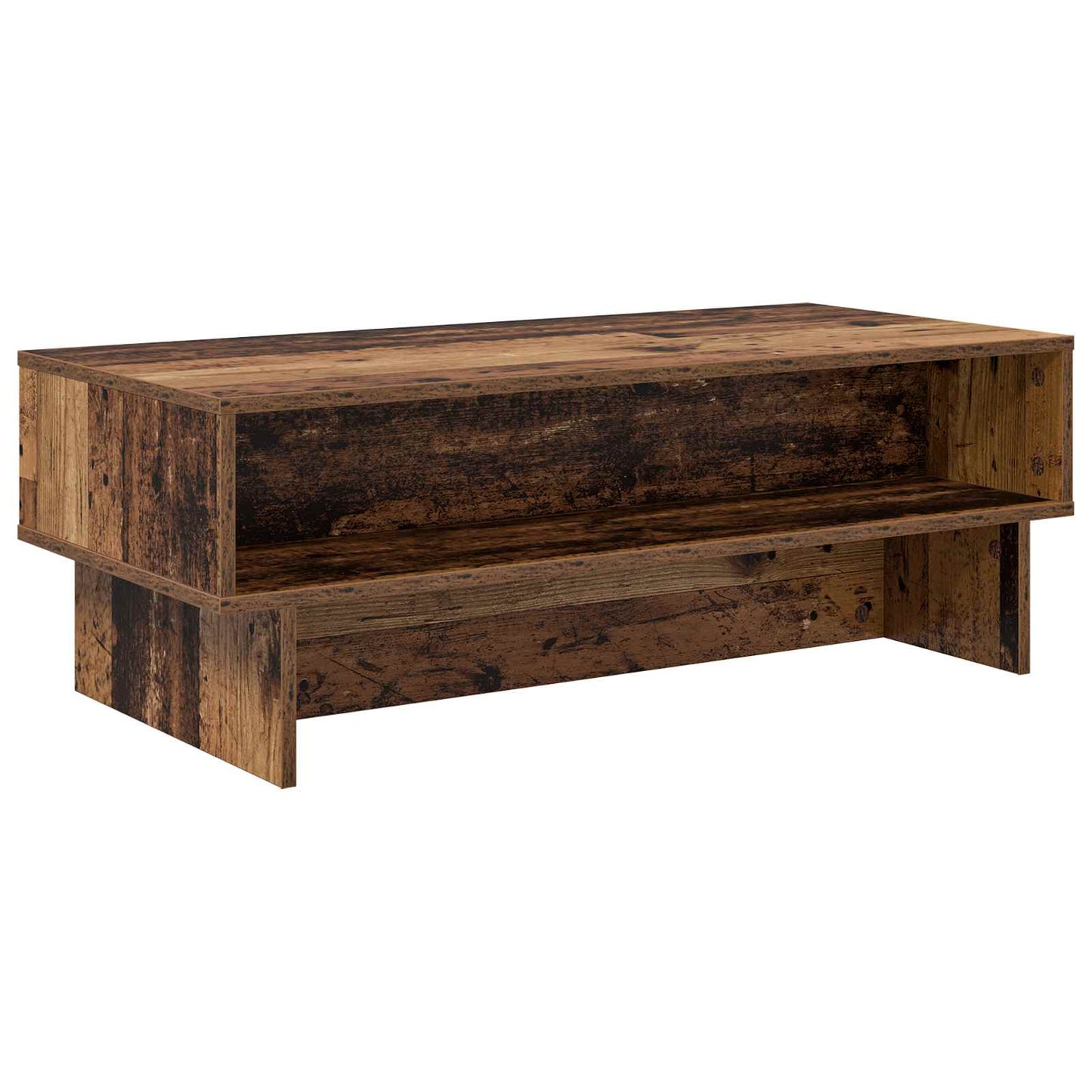 vidaXL Couchtisch Altholz 100 x 46 x 35 cm Holzwerkstoff