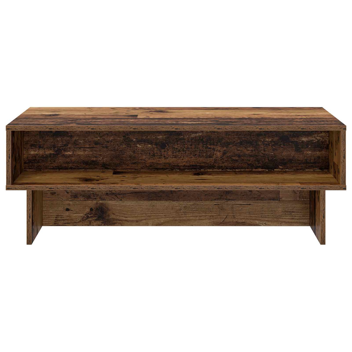 vidaXL Couchtisch Altholz 100 x 46 x 35 cm Holzwerkstoff