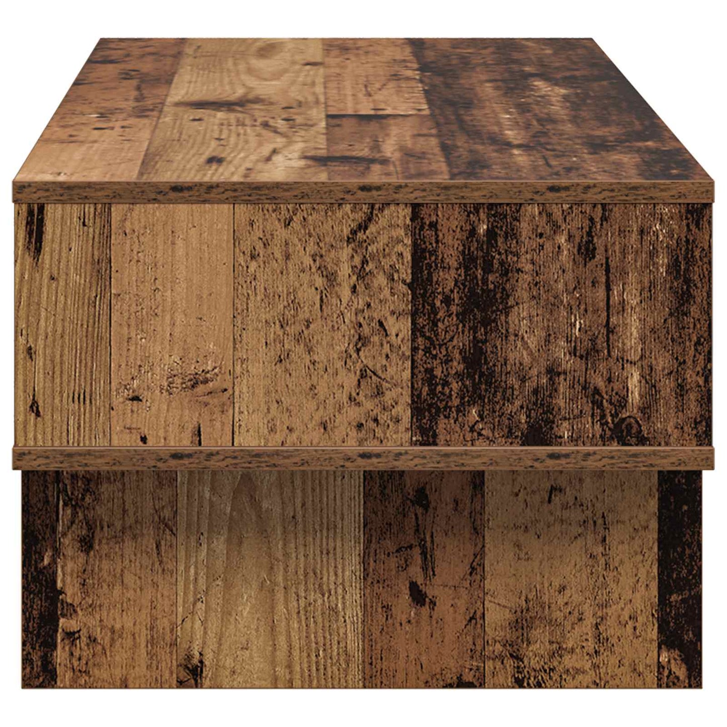 vidaXL Couchtisch Altholz 100 x 46 x 35 cm Holzwerkstoff