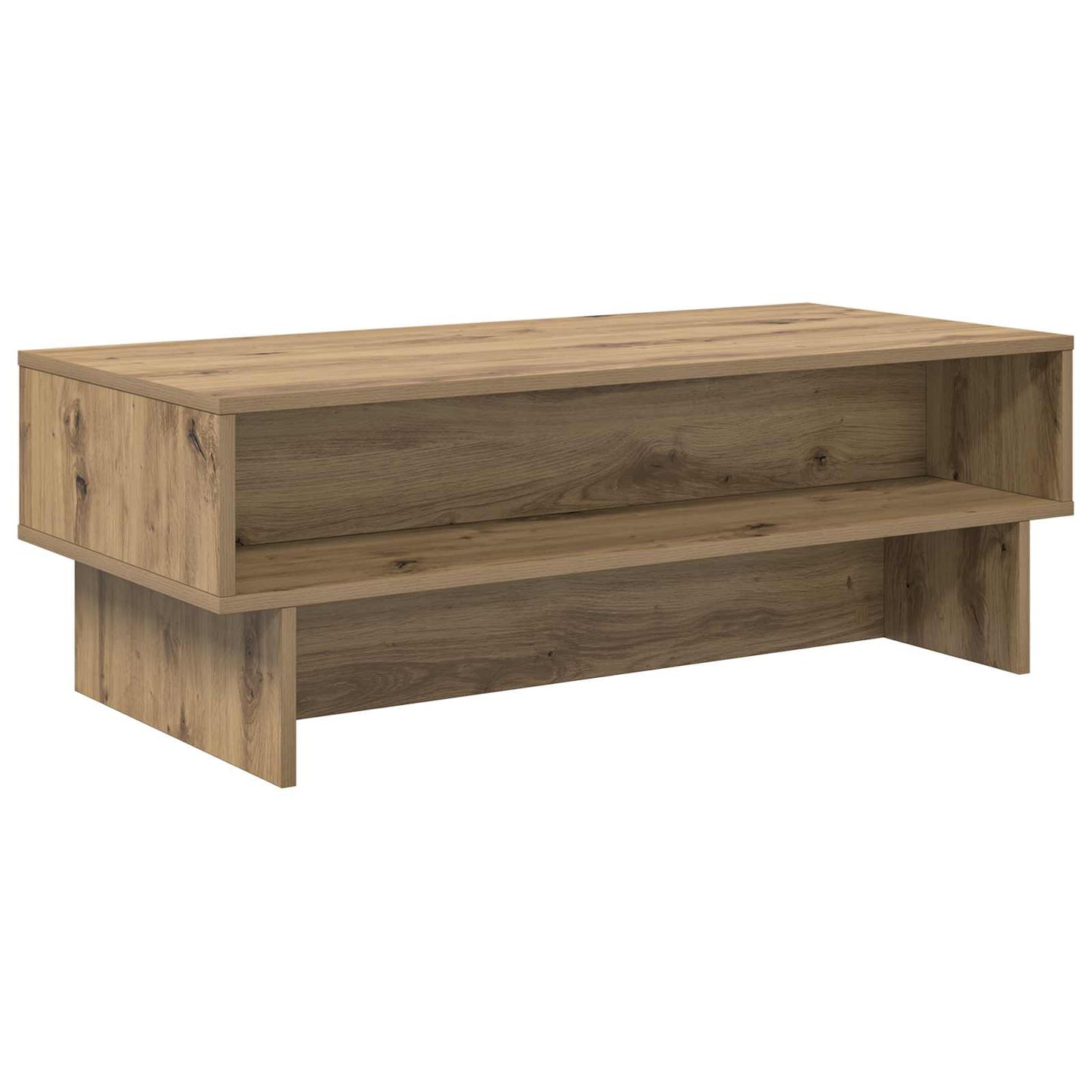 vidaXL Couchtisch Artisan-Eiche 100 x 46 x 35 cm Holzwerkstoff