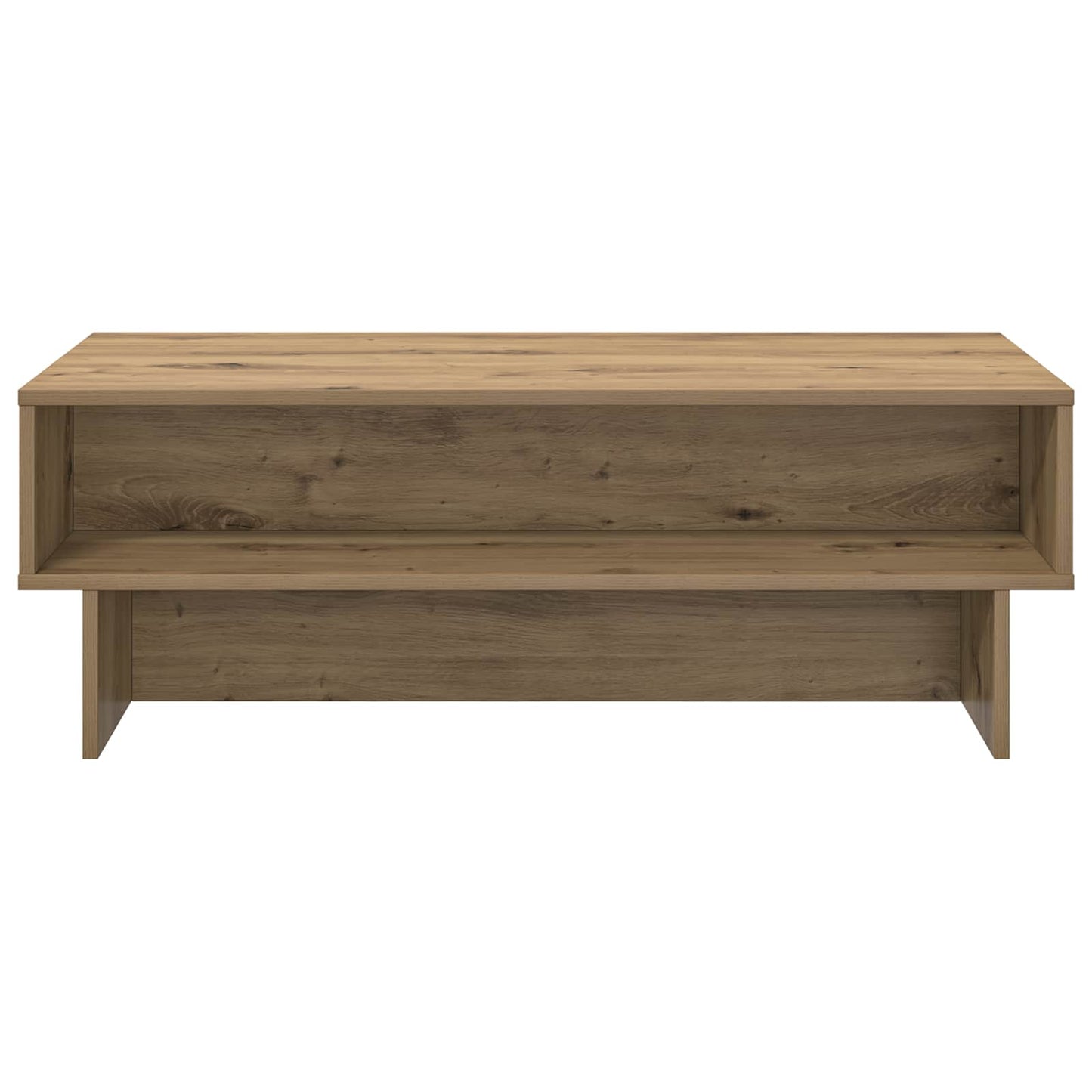 vidaXL Couchtisch Artisan-Eiche 100 x 46 x 35 cm Holzwerkstoff