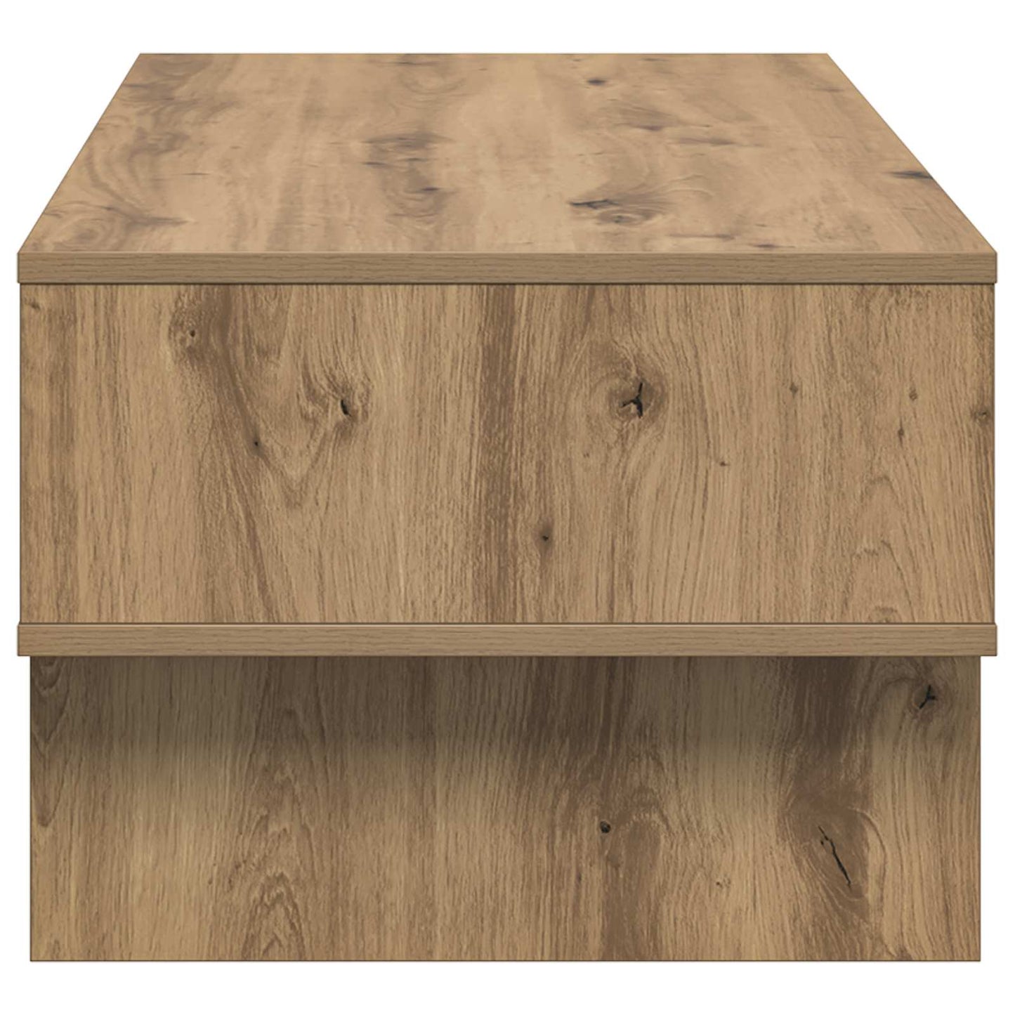 vidaXL Couchtisch Artisan-Eiche 100 x 46 x 35 cm Holzwerkstoff