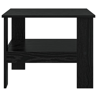 vidaXL Couchtisch Schwarz Eichen-Optik 57 x 55 x 45 cm Holzwerkstoff