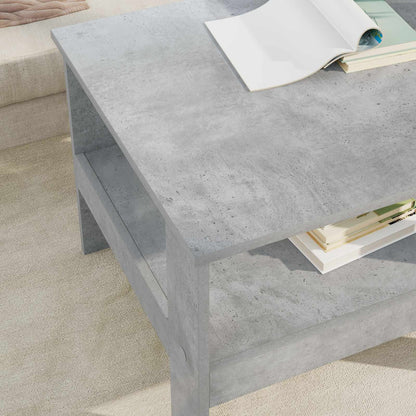 vidaXL Couchtisch Beton Grau 57 x 55 x 45 cm Holzwerkstoff