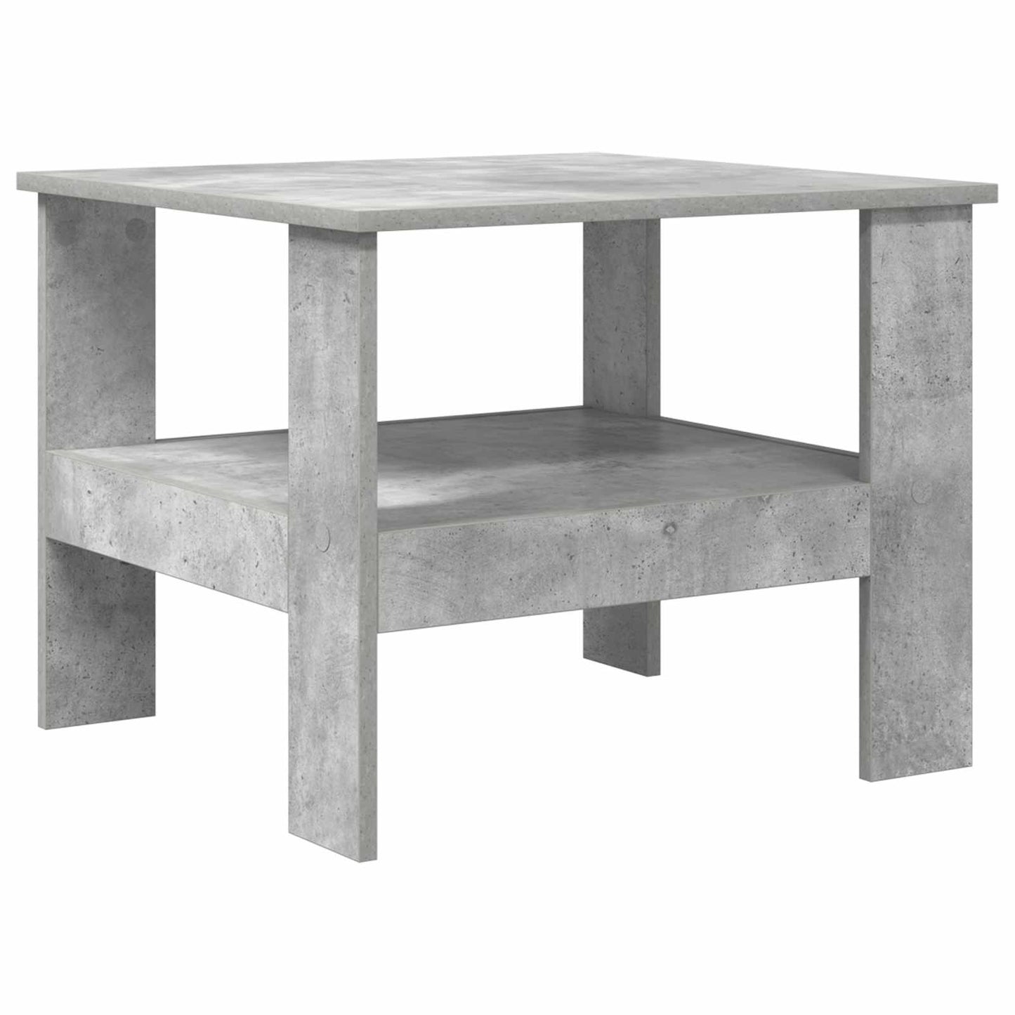 vidaXL Couchtisch Beton Grau 57 x 55 x 45 cm Holzwerkstoff
