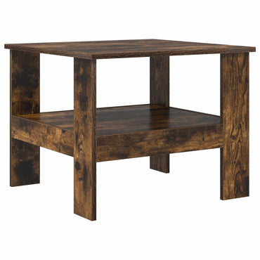 vidaXL Couchtisch Geräucherte Eiche 57 x 55 x 45 cm Holzwerkstoff