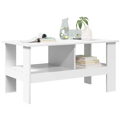 vidaXL Couchtisch Weiß 90 x 50 x 45 cm Holzwerkstoff