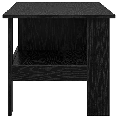 Couchtisch Schwarz Eichen-Optik 90 x 50 x 45 cm Holzwerkstoff