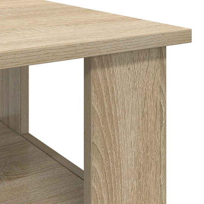 vidaXL Couchtisch Sonoma-Eiche 90 x 50 x 45 cm Holzwerkstoff
