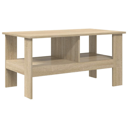 vidaXL Couchtisch Sonoma-Eiche 90 x 50 x 45 cm Holzwerkstoff