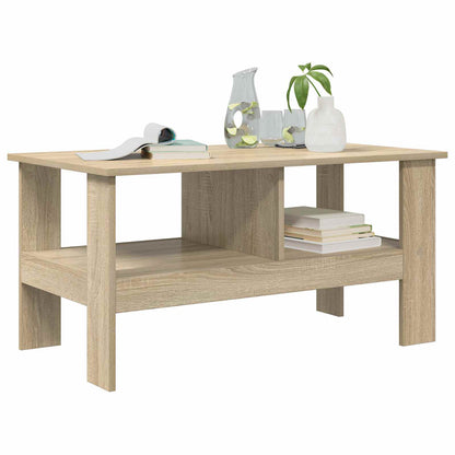 vidaXL Couchtisch Sonoma-Eiche 90 x 50 x 45 cm Holzwerkstoff