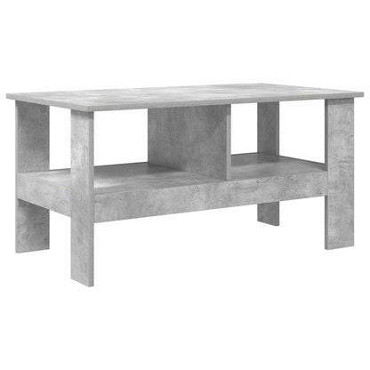 vidaXL Couchtisch Beton Grau 90 x 50 x 45 cm Holzwerkstoff