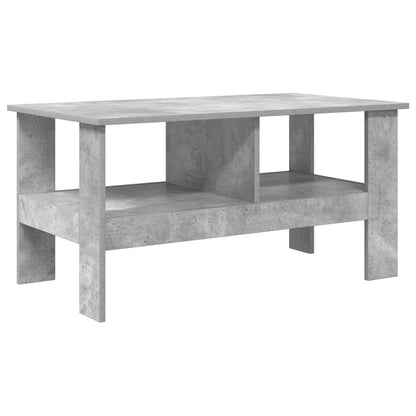 vidaXL Couchtisch Beton Grau 90 x 50 x 45 cm Holzwerkstoff